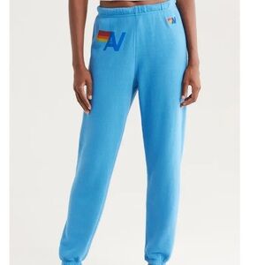 Aviator Nation Blue Track Pants